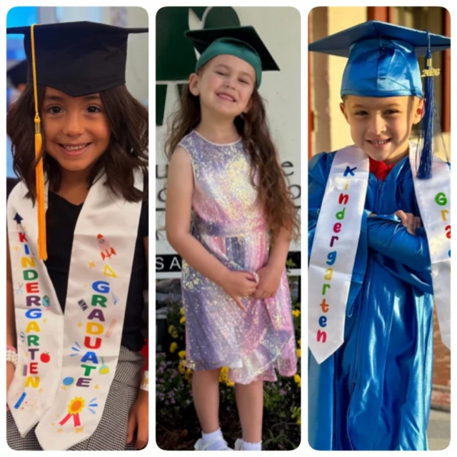 Congratulations to Foil & Hue’s Kindergarten graduates! If you can imagine it @karla.foilandhue @chelsea.foilandhue AND @marinacondehair.foilandhue were all pregnant at the same time! 😅🤣 We can’t believe our Covid babies are off to the 1st grade! We are so proud of Ximena, Lily and Juju! ✨🫶🏻