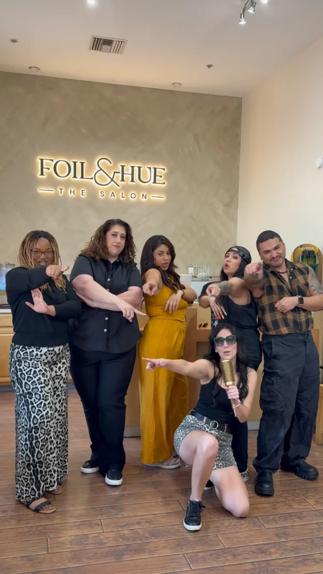 We love when our guests prebook! You can call or book online at foilandhue.com! We recommend booking at least three appointments out to reserve your time with our artists. Can’t wait to see you @foilandhue